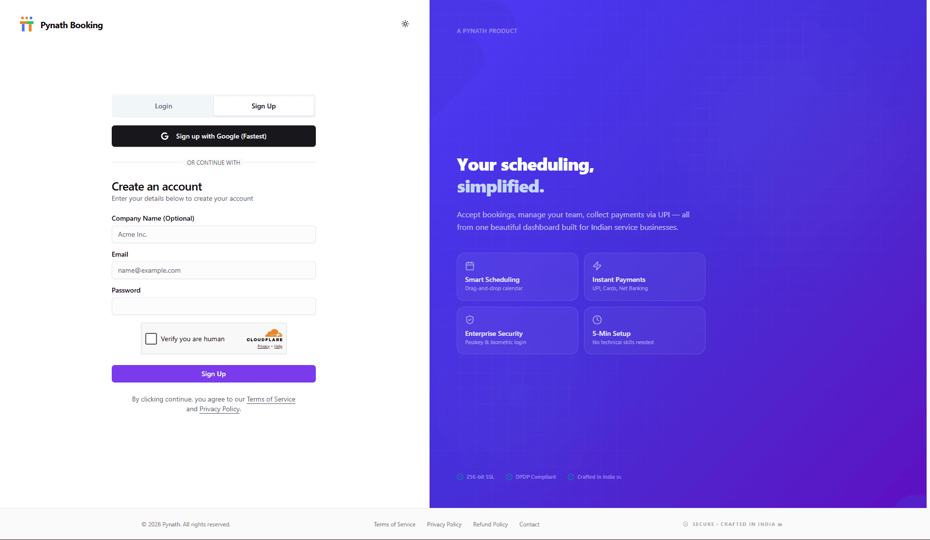 Account Registration